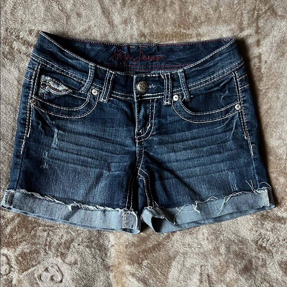 Ariya Denim Women's Shorts 3/4